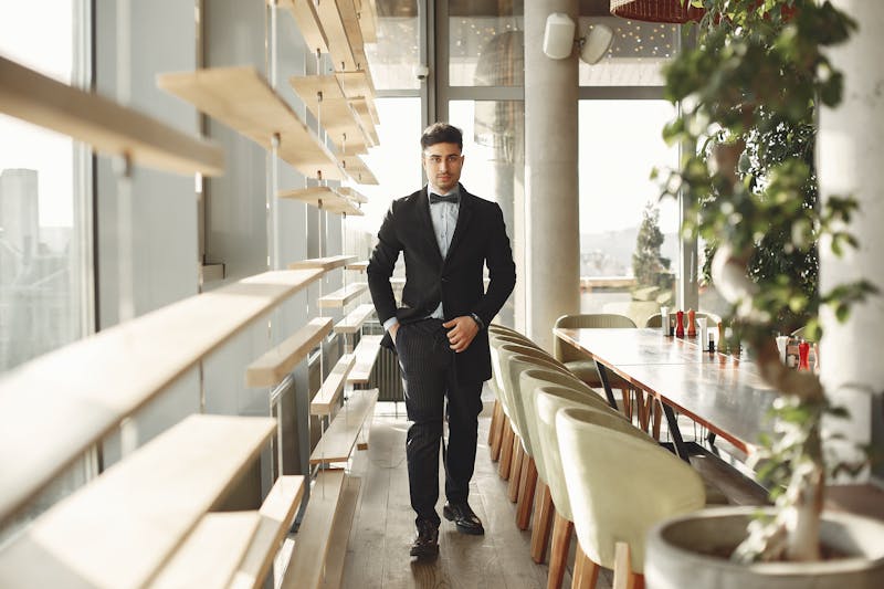 Corporate catering event setup